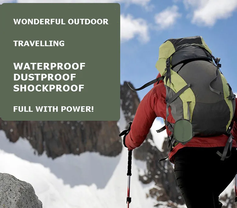 10000mah Fast Charging Portable Power Bank for Mobile Phone Ip67 Waterproof Power Bank 10000mah - ANKUX.COM