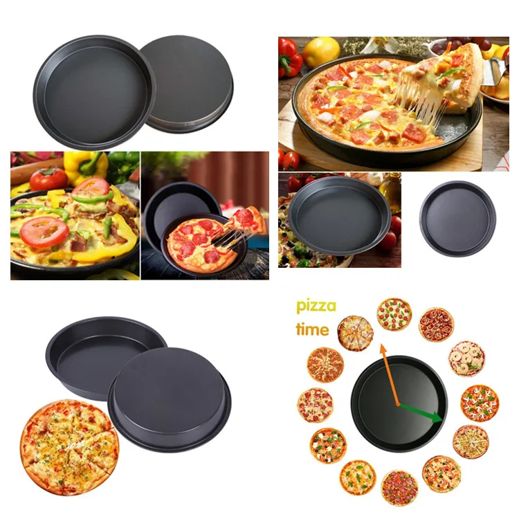 Amazon Hot Selling Carbon Steel Round Oven Pizza Tray - Buy Oven Pizza 