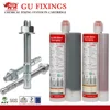 Reinforcement material good chemical stud bolt anchor epoxy high temperature adhesive hook sleeve anchor