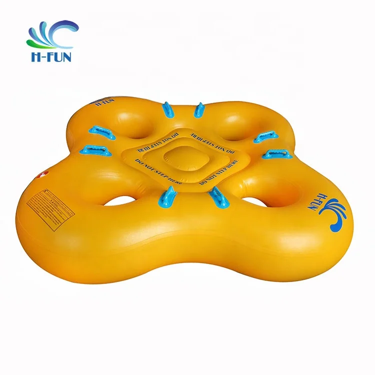 Heavy Duty Water Park Cloverleaf Tube For Aqua Park Water Slide Water ...