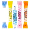 Office and Stationary Candy Shape Highlighter Pen with Full Color Deco Paper for Kids and Children School Gifts