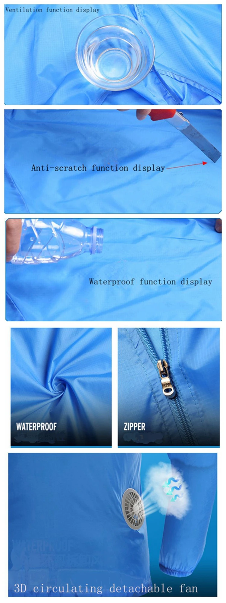 air conditioned work shirt