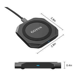 QI Wireless Fast Charging Pad iOS Android Phones