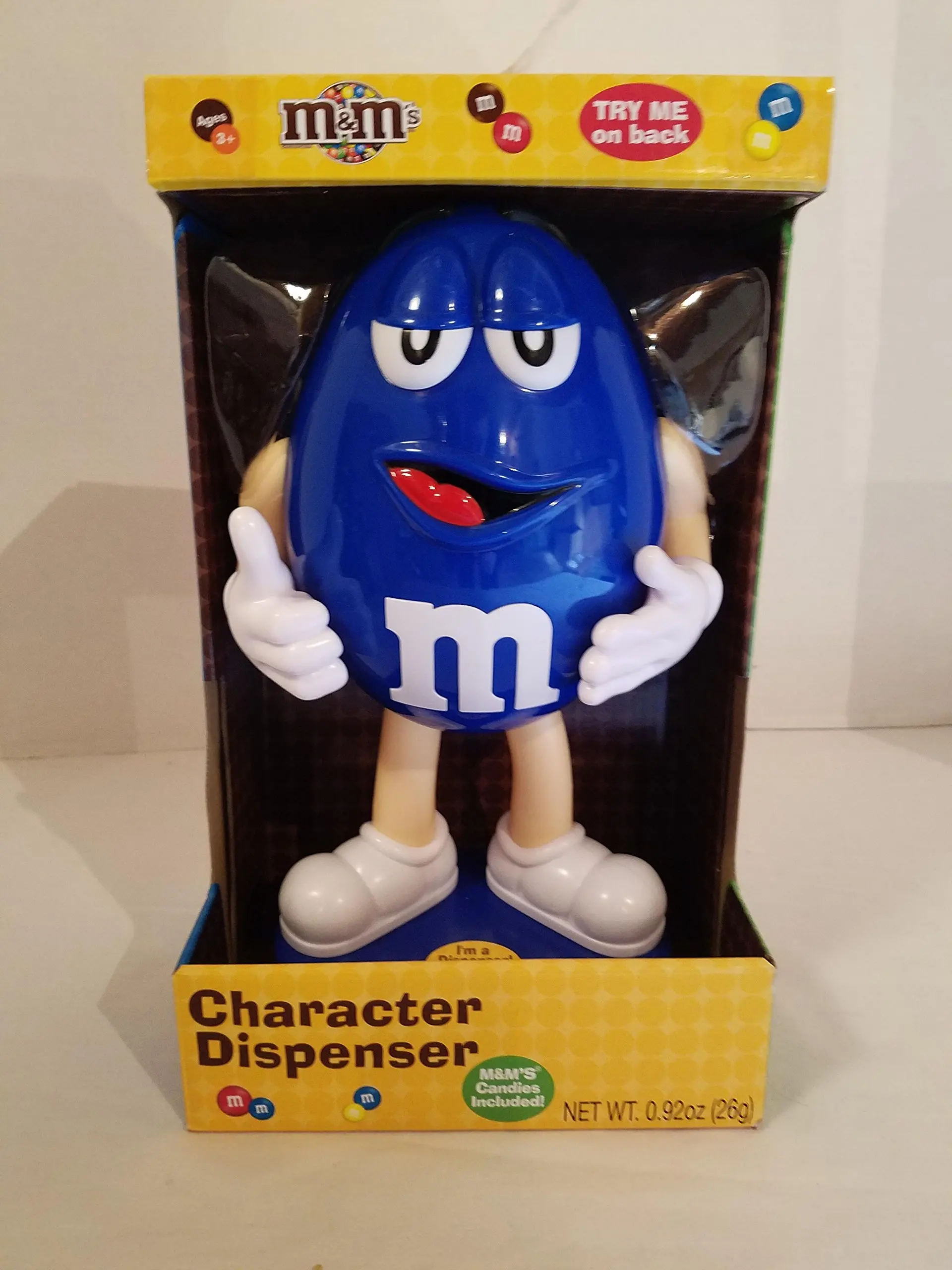 Buy M&M Collectible Character Candy Dispenser Approx 10.5" Tall By M&M ...