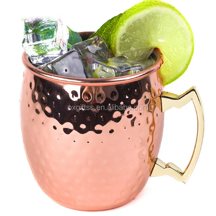 

OXGIFT Wholesale solid moscow mule copper stainless steel coffee mug