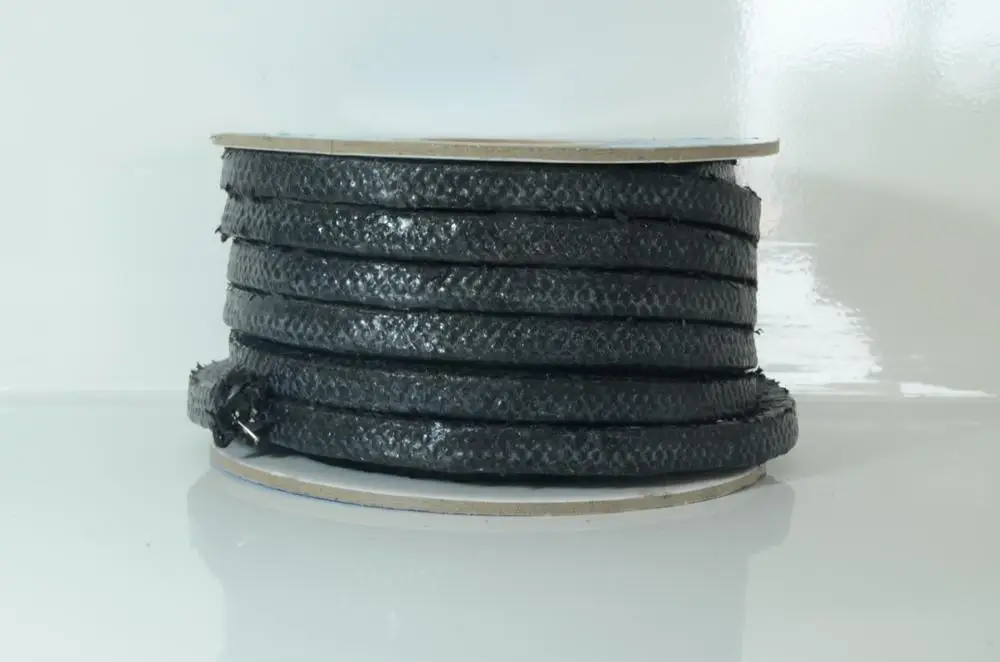 Hot Sale Teflon Ptfe Impregnated Graphite Carbon Fiber Gland Packing