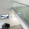 Top Grade U Shaped Channel Glass Railing / Stainless Steel Railing