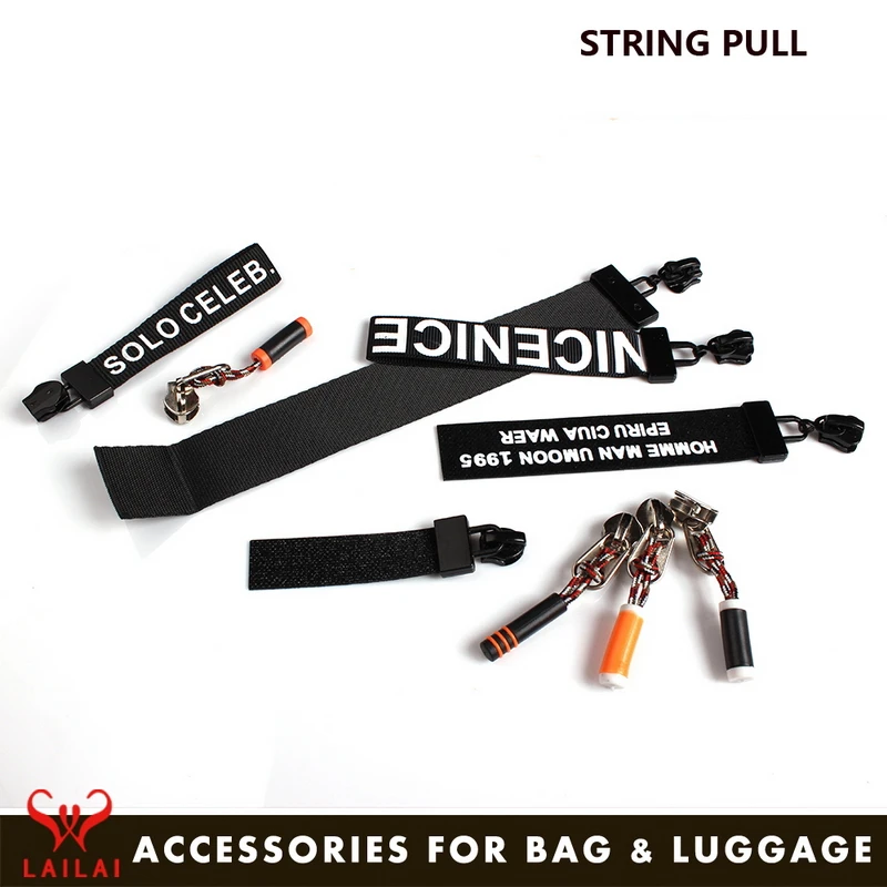 Renewable Design For Customize Outdoor Jacket Woven Zipper Pull Tab New