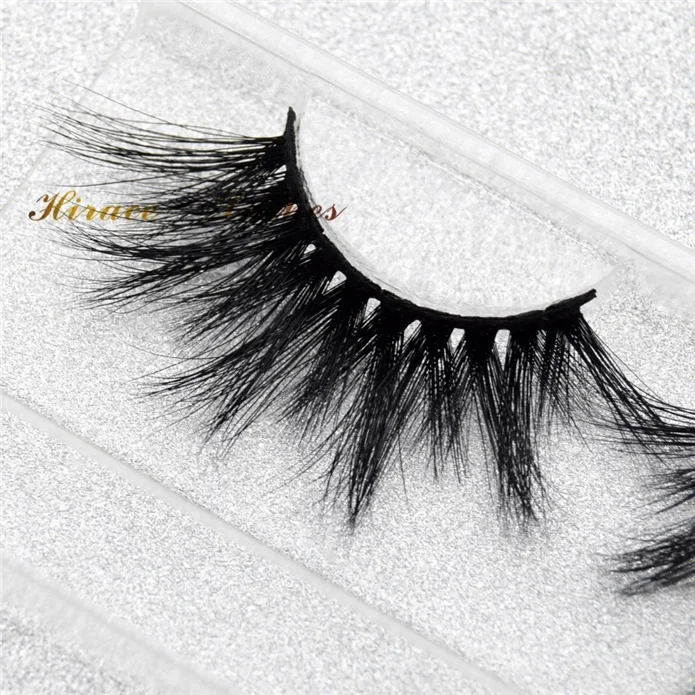 

2022 Mink Strip 25MM Eyelashes Big And Full 3D Mink Lashes with custom package