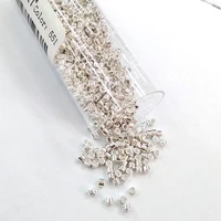 

Popular Delica Miyuki Beads Size 11/0 1.6MM Silver COlor DB-551 Round Hole Seed Beads