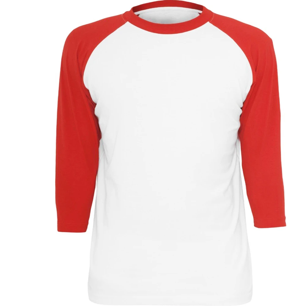 Ecoach 100%cotton 3/4 Raglan Sleeve Color Combination Men Baseball ...