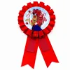 Custom PVC Badge Award Ribbon For Party