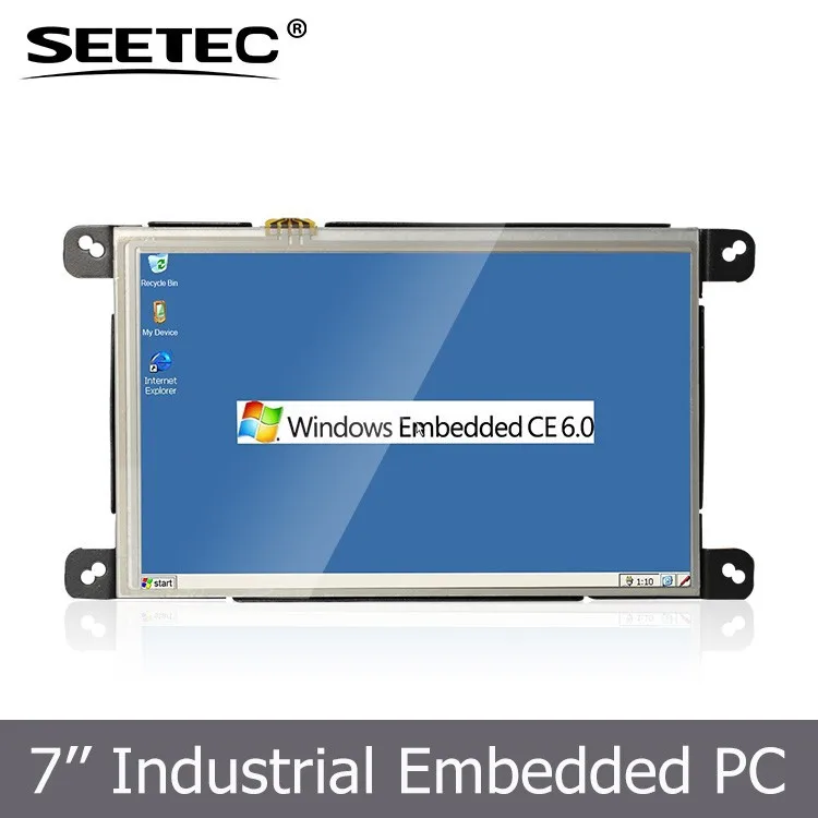 

CPU 667MHZ Factory direct DDRII SDRAM 256MB wifi RS232 RS45 USB SD card port 7 industrial touch screen panel pc