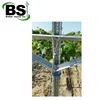 Vineyard trellis U channel fence posts