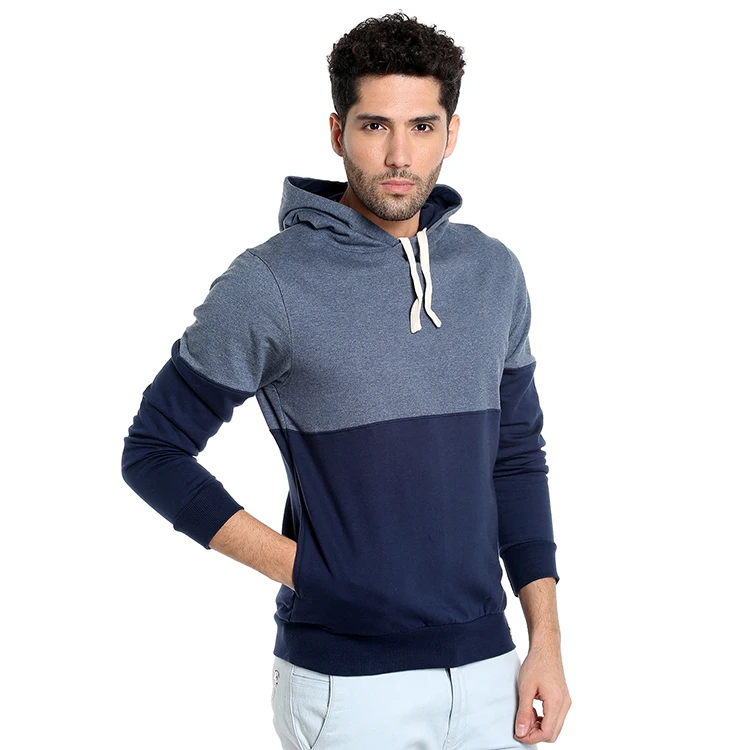 Double Color Pullover Sports Wear Mens 400gsm French Terry Hoodie - Buy ...