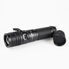 Portable XML-T6 500 lumens Retractable usb chargeable LED flashlight