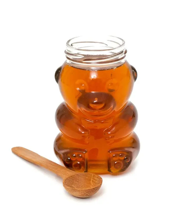 Customized Clear High Quality 80ml Beverage Bottle Honey Jar Cute Bear