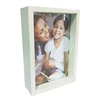 Promotional cheap home room decoration double glazed double sided wood photo frame