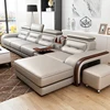 Top quality home living room furniture new I shaped sofa designs