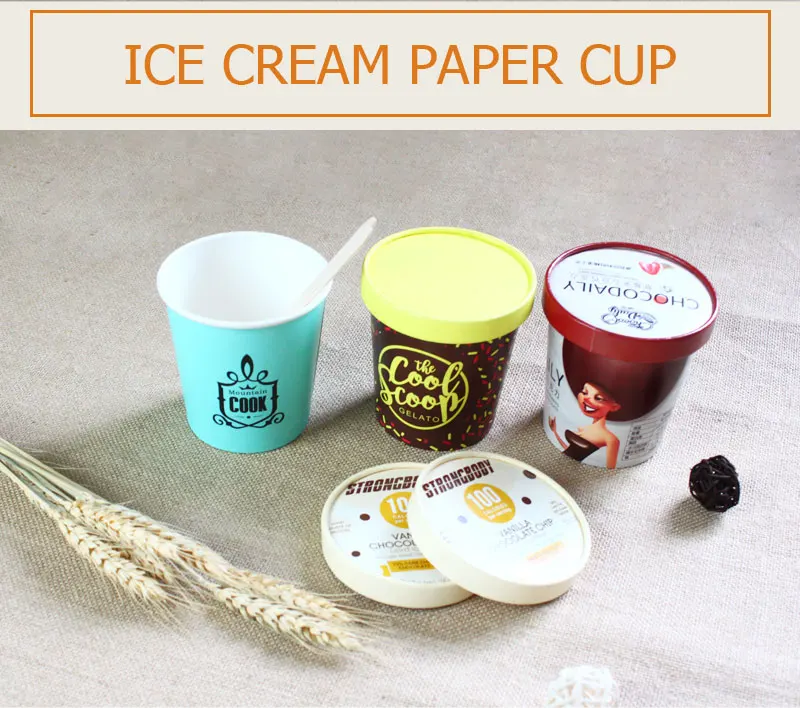 Disposable Ice Cream Pints Yogurt Tubs Various Wholesale Pla Ice Cream