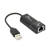 Fast speed Black 10/100/1000M usb 2.0 to ethernet adapter USB Network Card