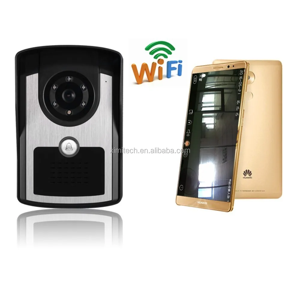 Good Quality Wall Mounted Wireless Door Control Remote Control Video Door Phone Video Door Phone Wifi Visual Doorbell 