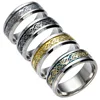 7 COLORS Vintage Gold Plated Dragon Stainless Steel Ring Mens Jewelry For Men Lord Wedding Band finger Ring