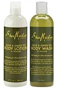 shea moisture olive and green tea lotion