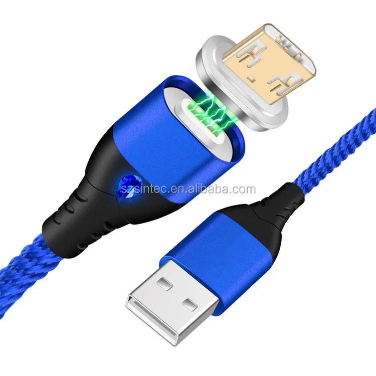 2018 USB Charging Cable 3A Data Transfer Magnetic Power Line