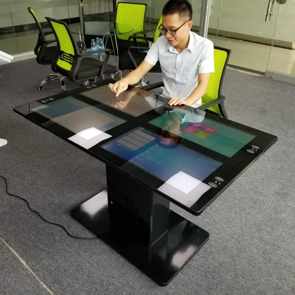 Стол планшет андроид. Сенсорный стол. Стол с дисплеем. Столик для планшета. Интерактивный стол.