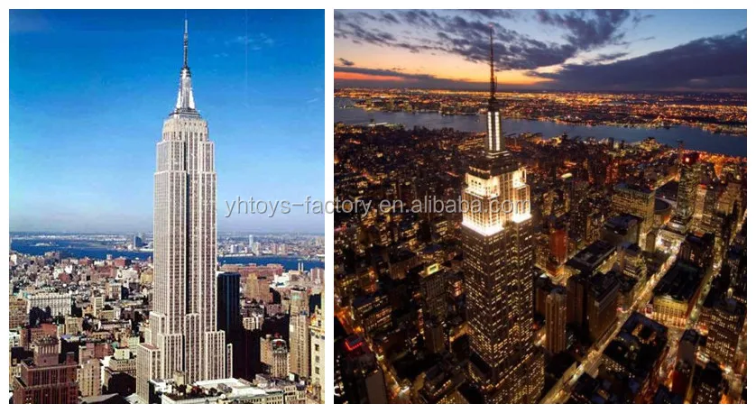 Educational Toys Puzzle U.S. Empire State Building Model Toys World Famous Architecture 3D Puzzle For Kids