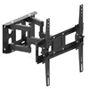 good quality new 180 degrees swivel tv wall mount adjustable computer monitor arm black sit to stand monitor riser support