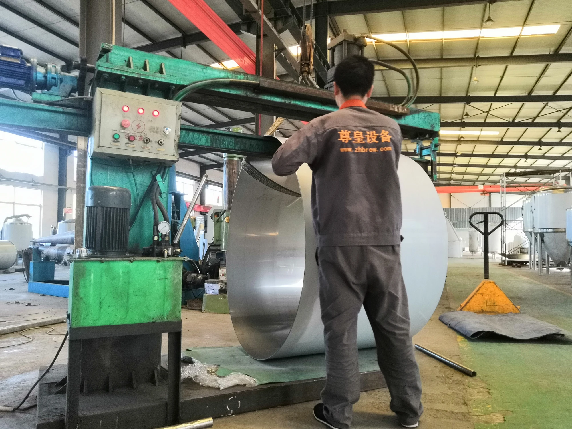 600l brewery equipment and beer fermentation tank used commercial beer brewing equipment