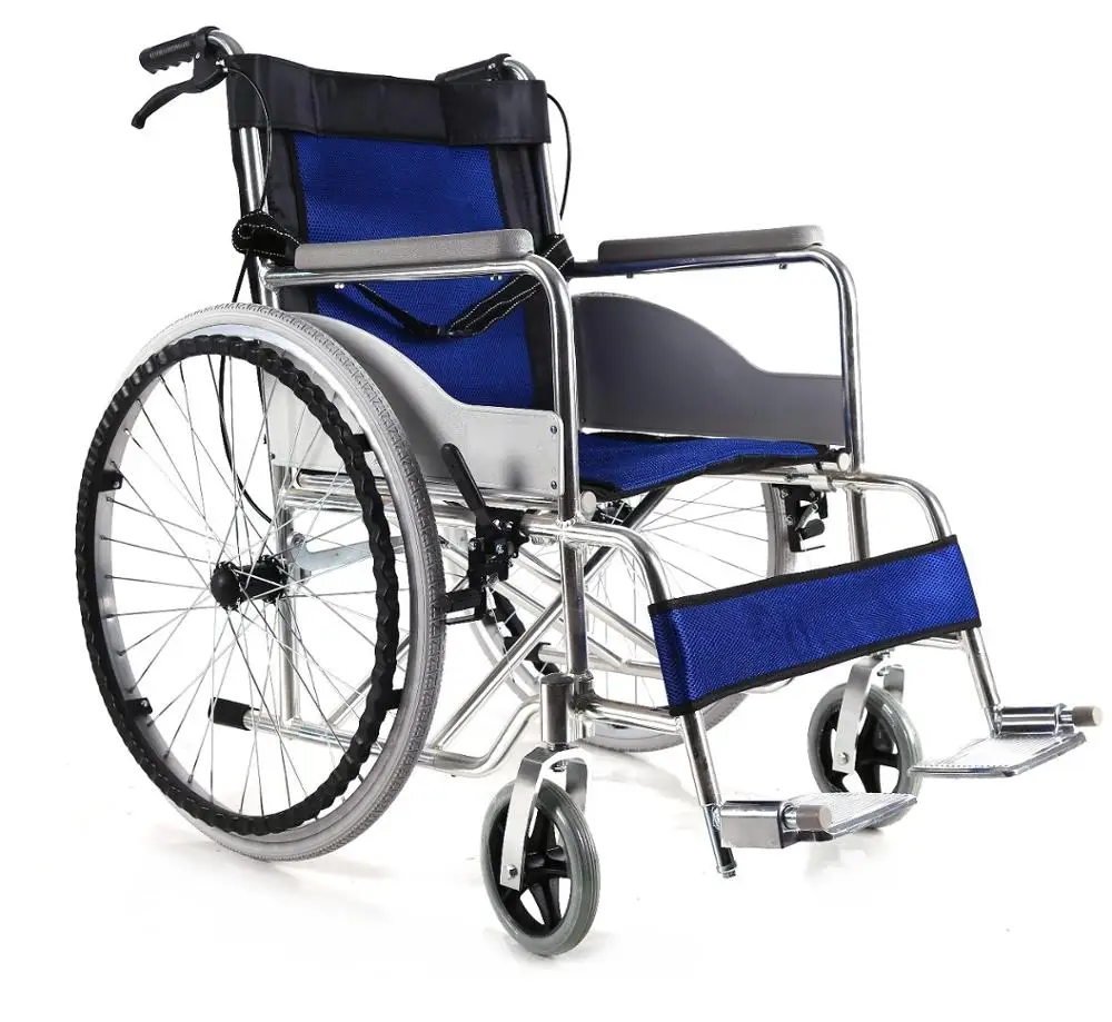 
Cheapest Folding Lightweight Economic Used Manual Wheelchair 