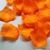 fast shipping artificial orange rose petals concept