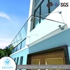 Stainless steel glass canopies for doors and windows