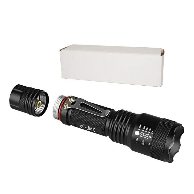 Wallmounted Popular Torch Light Aluminum Promotional Flashlight Hotel