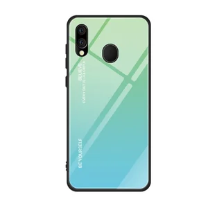 Gradient Tempered Glass Phone Case Realme X 3 4 Pro 3i