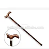 cheap hand made elderly wooden walking stick cane