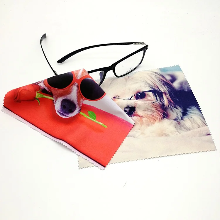 

Wholesale Microfiber Cleaning Cloth For eyeglass and Screen, Popular black color;customized color is available