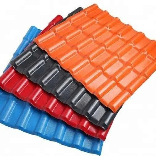 plastic terracotta roof tiles