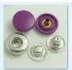 
484# 486# 488#nickel free silver Cap Spring Snap Button For Garment 
