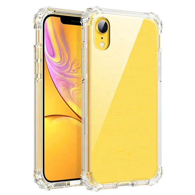 Amazon Hot Item Clear Design TPU PC Phone Case Colorful Smartphone Case For iPhone XR