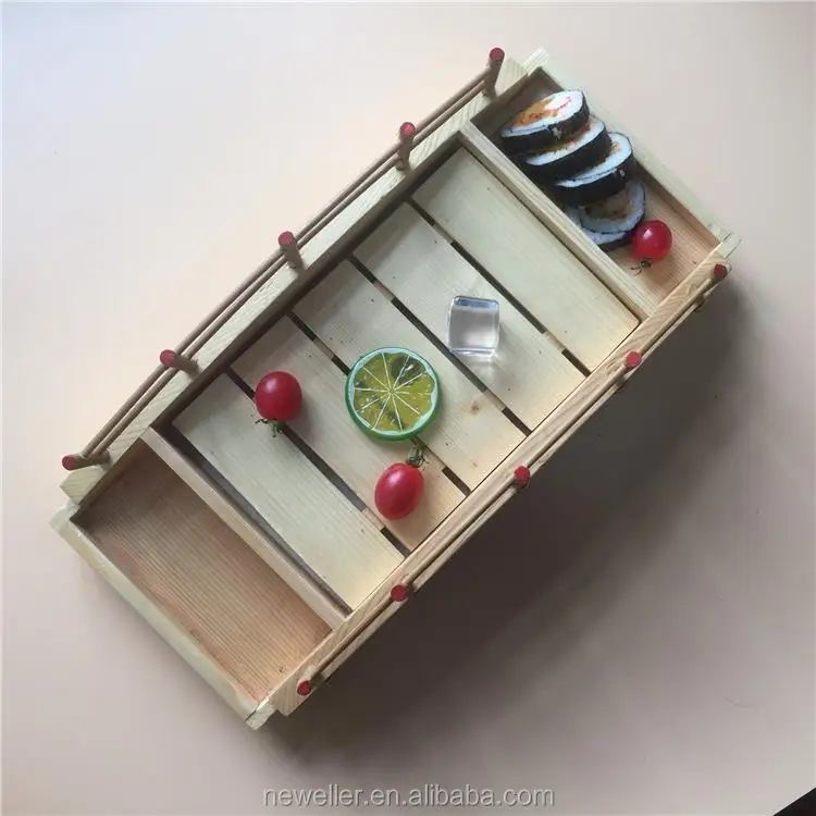 Eco Friendly factory price new launched sushi tray boat with logo