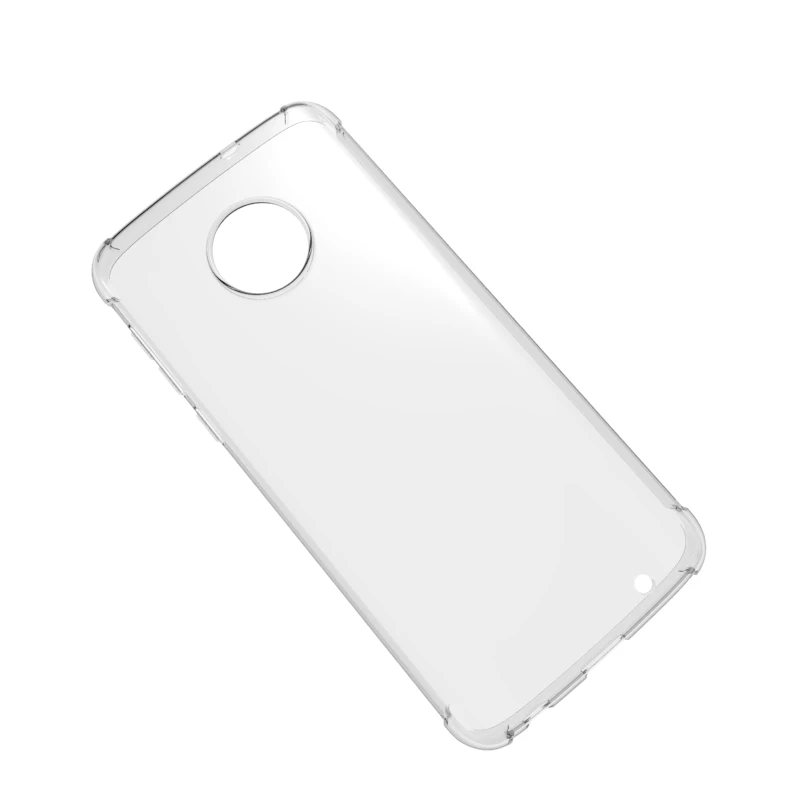 Transparent Shockproof soft Tpu cover case clear case For Motorola moto G6 Plus