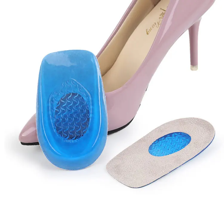 Soft Gel Shock Absorber Heel Spur Pain Relief Cushion Pad For Shoes