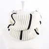 The latest design Korean style lovers scarf 100%cotton knitted winter scarf