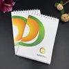 small mini conference notepad with advertised logo