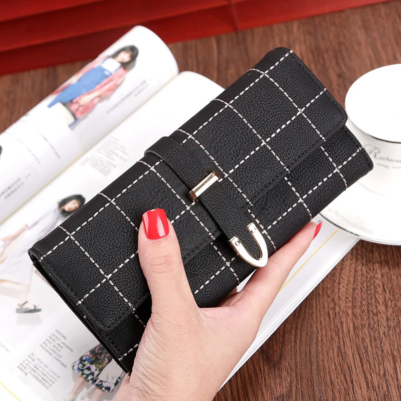 

DROPPSHIPPING Fashion Tip-Up Women's Wallet of 2019 Long-style Large-capacity Printed Wallet Wallet Handbag Trendy