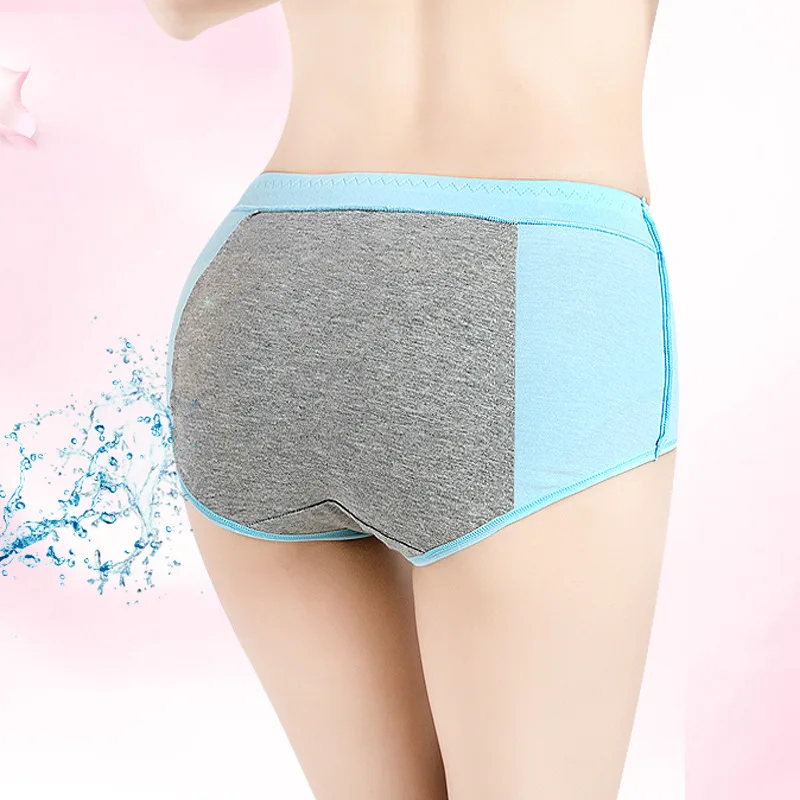Nk041 Period Panties Underwear Absorbent Safety Panties Washable